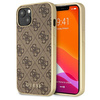 Guess GUHMP13MG4GB iPhone 13 / 14 / 156.1" brązowy/brown hard case 4G Collection Magsafe