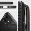 Etui Spigen Liquid Air na iPhone 12 mini - czarny mat