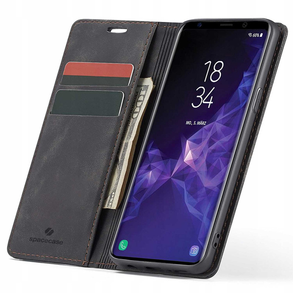 Spacecase Etui Wallet Galaxy S9 black