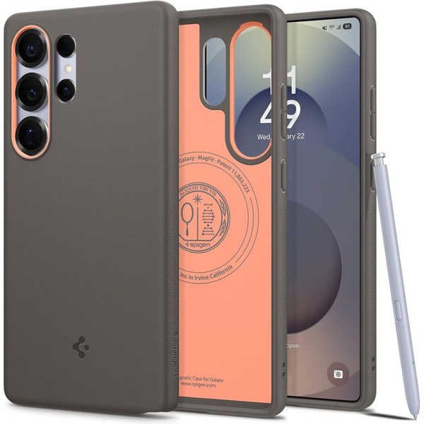 Etui Caseology Nano Pop na Samsung Galaxy S25 Ultra - pomarańczowe