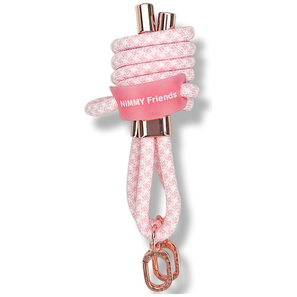 Zestaw crossbody + handstrap Nimmy       Cool&Cute 2.0 różowy