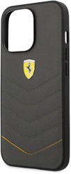 Etui Ferrari Off Track Quilted na iPhone 12 mini - czarne