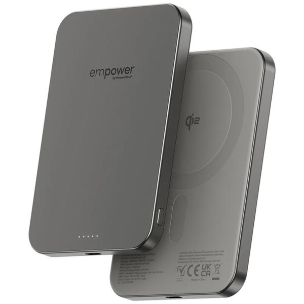Powerbank empower by PanzerGlass Bank    5000mAh tytanowy