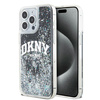 DKNY DKHCP15XLBNAEK iPhone 15 Pro Max6.7" czarny/black hardcase Liquid Glitter Big Logo