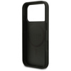 Etui Guess Saffiano Classic Logo MagSafe do iPhone 17 Pro czarny