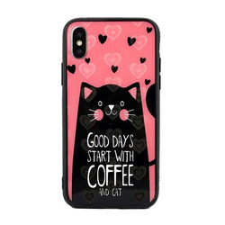 CASE HEARTS IPHONE 6 / 6S PATTERN 6 (CAT PINK)