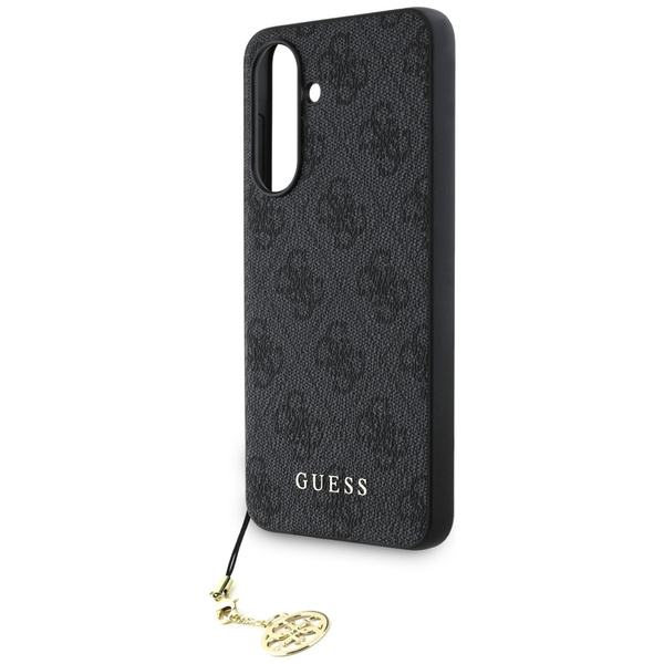 Etui Guess 4G Charms Collection do Samsung Galaxy A56 czarny