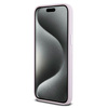 DKNY DKHMP14XSMCHLP iPhone 14 Pro Max6.7" różowy/pink hardcase Liquid Silicone Small Metal Logo MagSafe