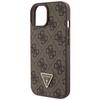 Guess GUHCP15SP4TDSCPW iPhone 15 / 14 /13 6.1" brązowy/brown hardcase Crossbody 4G Metal Logo