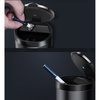 BASEUS MINI CAR ASHTRAY WITH LED BACKLIGHT BLACK (CRYHG01-01)
