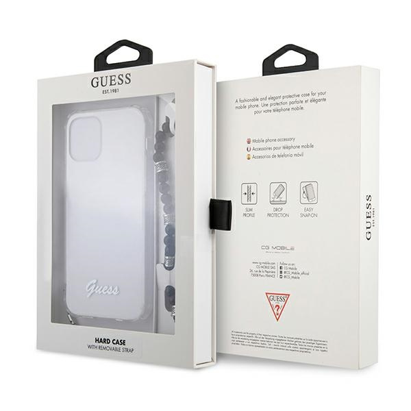 Guess GUHCP12LKPSBK iPhone 12 Pro Max6,7" Transparent hardcase Black Pearl