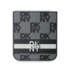 DKNY DKHCZF6PCPTSSK Z Flip6 F741czarny/black Chequered Pattern Printed Stripes
