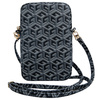 Guess Torebka GUWBZPGCSPGK czarny/blackZip GCube Bottom Stripe