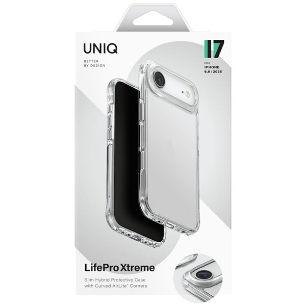 Etui UNIQ Lifepro Xtreme do iPhone 17    Air przezroczysty