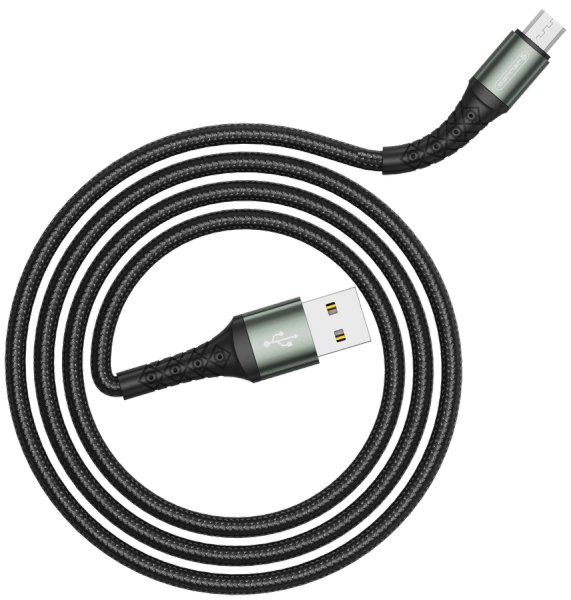 JELLICO cable B10 Micro USB 3.1A 1M Black