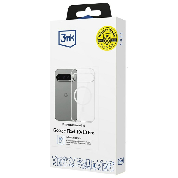 Etui 3MK Armor MagCase do Google Pixel 10/Google Pixel 10 Pro