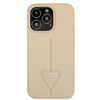 Guess GUHCP13LPSATLE iPhone 13 Pro/ 13 6,1" beżowy/beige hardcase SaffianoTriangle Logo
