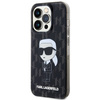 KARL LAGERFELD KLHCP15XHNKMKLK IPHONE 15 PRO MAX 6.7" CZARNY/BLACK HARDCASE MONOGRAM IKONIK