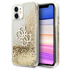 Guess GUHCN61LG4GGO iPhone 11 6,1" / Xrzłoty/gold hardcase 4G Big Liquid Glitter