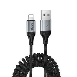 Kabel USB C do Lightning Hoco PD 27W 1,5 m X121 czarny