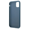 Guess GUHCN61G4GFBL iPhone 11 6,1"niebieski/blue hard case 4G Metal Gold Logo