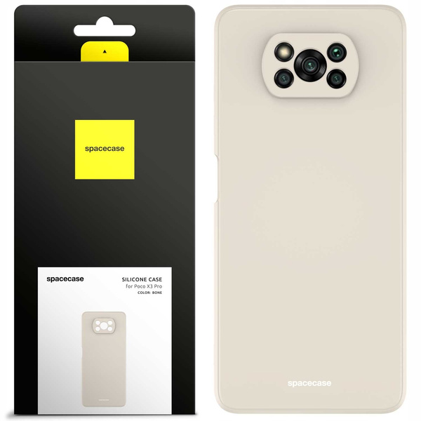 Spacecase Etui Silicone Case Poco X3 Pro/NFC bone