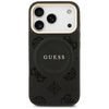 Etui Guess Peony Hot Stamp MagSafe do    iPhone 17 Pro czarny