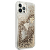 Guess GUOHCP12MGLHFLGO iPhone 12/12 Progold/złoty hardcase Glitter Charms