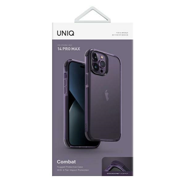 Uniq Combat case for iPhone 14 Pro Max - purple