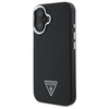 Guess GUHMP16SPGTSPSK iPhone 166.1" czarny/black hardcase Grained Triangle MagSafe