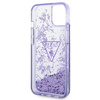 Guess GUHCP14MLFCTPU iPhone 14 Plus / 15 Plus 6.7" fioletowy/purple hardcase Liquid Glitter Palm Collection