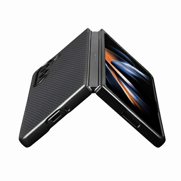 Beline Etui Carbon Case Sam Z Fold5 F946 czarny/black