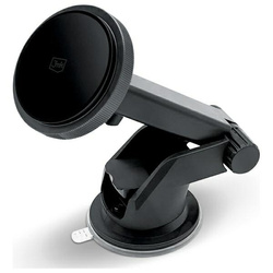 3MK Car MagCharger uchwyt z ładowaniem indukcyjnym 15W do szyby/na deskę rozdzielczą czarny/black