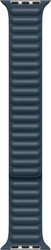 ORYGINALNA OPASKA APPLE LEATHER LINK MY9L2ZM/A 44MM S/M BALTIC BLUE BEZ OPAKOWANIA