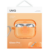 Etui UNIQ Glase Pro do AirPods Pro 2     Lock Case pomarańczowy