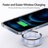 ESR HALOLOCK MAGSAFE UNIVERSAL MAGNETIC RING BLACK & SILVER