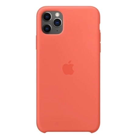 APPLE SILICONE CASE MX022ZM/A  IPHONE 11 PRO MAX Clementine OTWARTE OPAKOWANIE