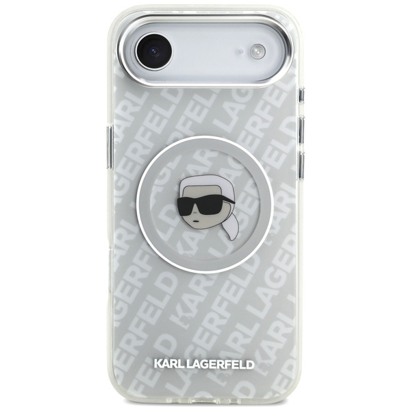 Etui Karl Lagerfeld IML Karl Head Logo   MagSafe do iPhone Air szary