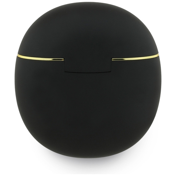 Słuchawki TWS Guess Gold Line Triangle   czarny