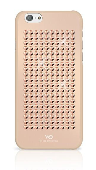 HAMA WHITE DIAMONDS CRYSTAL CASE THE ROCK IPHONE 11 RÓŻOWO-ZŁOTY KRYSZTAŁKI SWAROVSKIEGO 