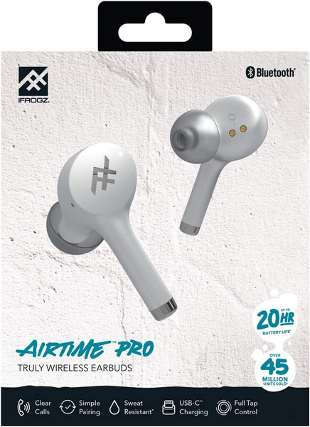 BEZPRZEWODOWY ZESTAW SŁUCHAWKOWY BLUETOOTH iFROGZ AIRTIME PRO BIAŁY