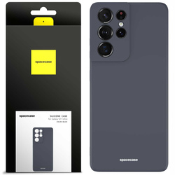 Spacecase Etui Silicone Case Galaxy S21 Ultra black