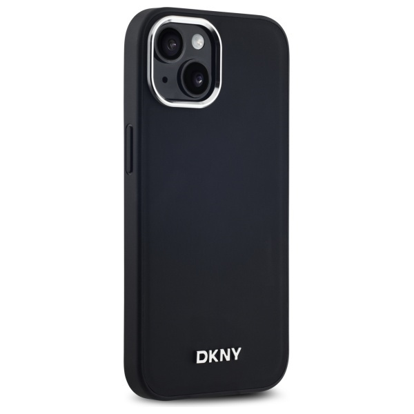 DKNY DKHMP15MPSCMCLK iPhone 15 Plus6.7" czarny/black hardcase Plain Logo MagSafe