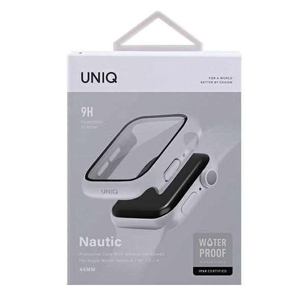 Etui UNIQ Nautic na Apple Watch 4/5/6/SE 44mm - białe