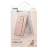 Uniq Heldro ID magnetic wallet with support and wristband - pink