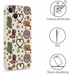 Pnakqil Iphone 14 Case Wild West