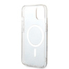 Zestaw Guess GUBPP14SH4EACSW Case+ Charger iPhone 14 / 15 / 13 6,1" brązowy/brown hard case 4G Print MagSafe