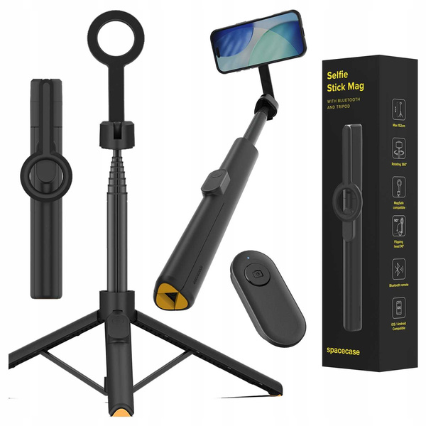 Spacecase Selfie Stick Mag ST13-B black