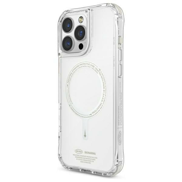 Skinarma etui Saido iPhone 16 Pro Max     6.9" Magnetic Charging zielony/green (niteglow)