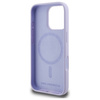 Karl Lagerfeld KLHMP16LSCMKCRHU iPhone 16 Pro fioletowy/purple HC MagSafe Silicone KC Heads Ring